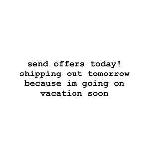 drop offers! mostly brandy melville!